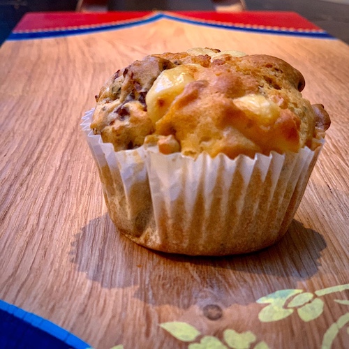 Het Backhuijsje - Hartige muffin met kaas